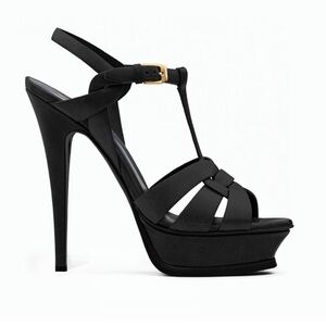 Brand New Never Worn YSL Tribute Platform Heels sz 38.5